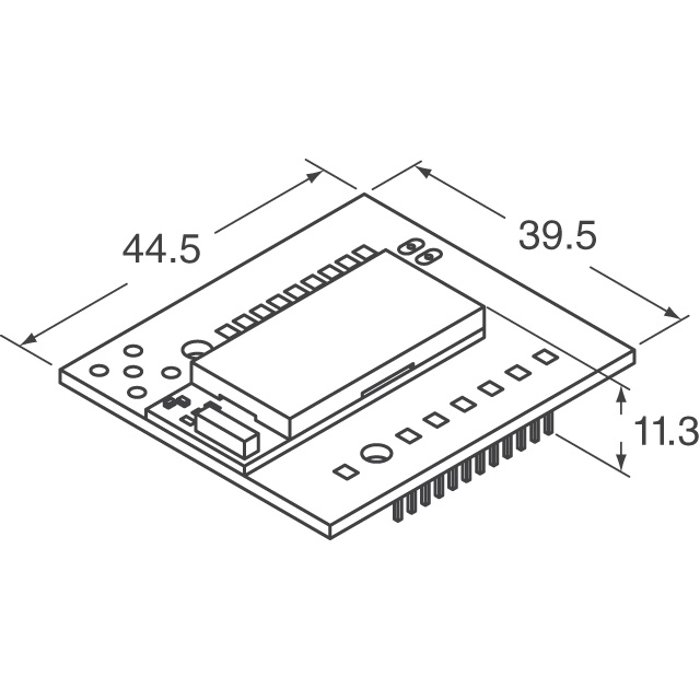 EVAL_PAN4561ETU-UFL Panasonic Electronic Components  Cartes de kits d'évaluation et de développement RF